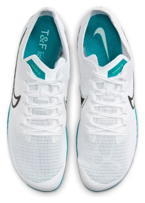 Zapatillas de atletismo Nike Zoom Mamba 6 Blanco/Verde, Hombre