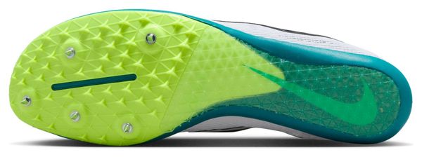 Nike Zoom Mamba 6 White/Green Men's Track &amp; Field Shoes