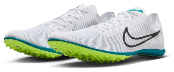 Zapatillas de atletismo Nike Zoom Mamba 6 Blanco/Verde, Hombre