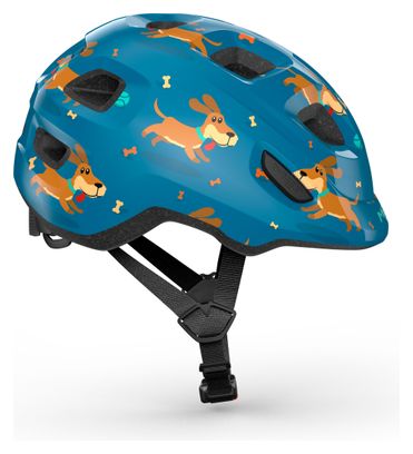 MET Hooray Blue Dachshund Children's Helmet