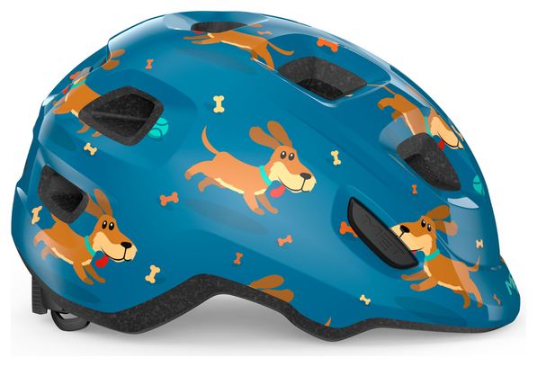 MET Hooray Blue Dachshund Children's Helmet
