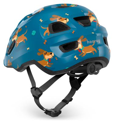 MET Hooray Blue Dachshund Children's Helmet