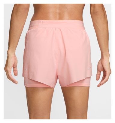 Short 2 en 1 Nike Dri-Fit Swift Rose Femme