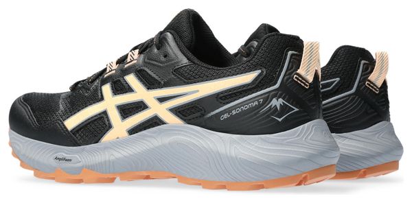 Chaussures Trail Asics Gel-Sonoma 7 Noir/Corail Femme