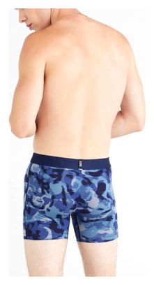 Boxer da uomo Saxx DropTemp Cooling Cotton Fly (confezione da 2) Daybreak Camo/Nero