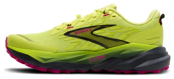 Scarpe da trail Brooks Cascadia 19 Giallo/Rosa Donna