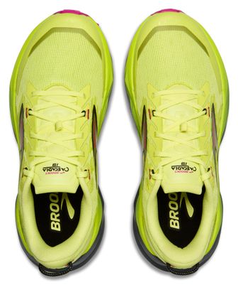 Scarpe da trail Brooks Cascadia 19 Giallo/Rosa Donna
