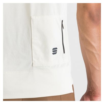 Maillot manga corta Sportful Supergiara Blanco