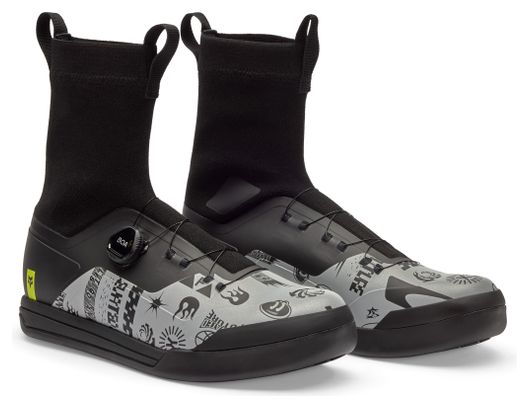 Fox Union Boa® All Weather Lunar Special Edition Flat Pedal Shoes Grau/Schwarz