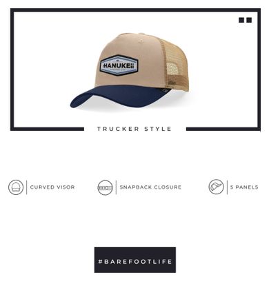 Casquette Trucker pour femmes Hanukeii Venice Marron