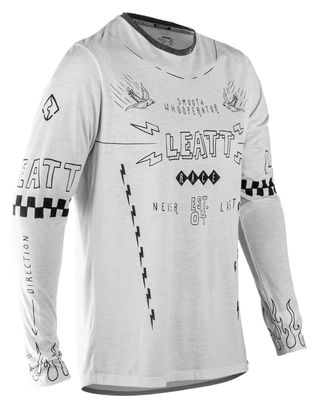 Leatt Gravity 3.0 Lange Mouw Trui Heren Wit