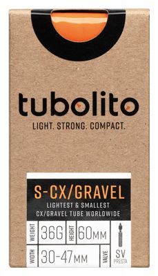 Tubolito S-CX/Gravel 700c Presta Camera d&#39;aria da 60 mm