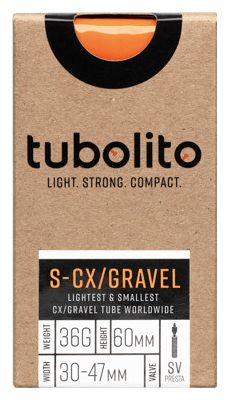 Tubolito S-CX/Gravel 700c Presta 60 mm Inner Tube