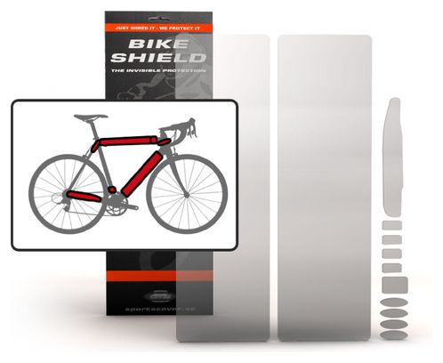 BIKESHIELD Protection pour Cadre Mat OVERSIZED