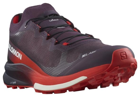 Chaussures Trail Salomon S/LAB Ultra 3 v2 Violet Rouge Unisexe