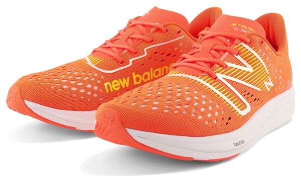 Hardloopschoenen New Balance Fuelcell SuperComp Pacer v1 Rood Oranje 46.1/2