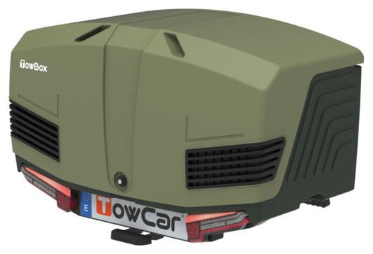 Coffre d'attelage TowBox V3 Vert