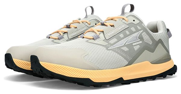 Altra Lone Peak All Weather Low 2 Grey Beige Women's Hiking Shoes