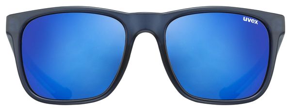 Uvex LGL 42 Brille Grau/Spiegelgläser Blau