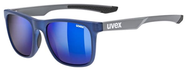 Uvex LGL 42 Brille Grau/Spiegelgläser Blau