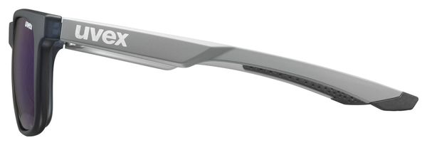 Uvex LGL 42 Brille Grau/Spiegelgläser Blau