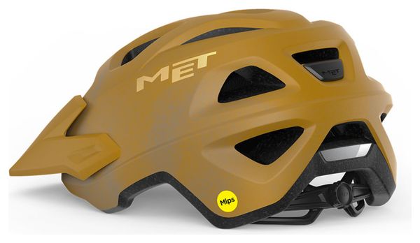 Casque Met Echo Mips Khaki Mat