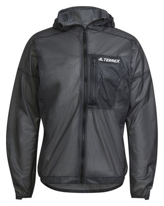 Chaqueta Impermeable adidas Terrex Agravic Rain 2.5 Negra