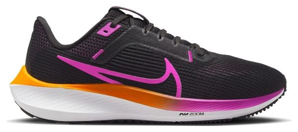 Damen Laufschuhe Nike Air Zoom Pegasus 40 Schwarz Violett