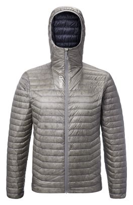 Piumino Millet Evole Ultra Light 800 Hoodie grigio da uomo