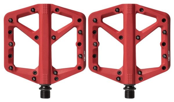 Pair of pedals CRANKBROTHERS STAMP 1 Red