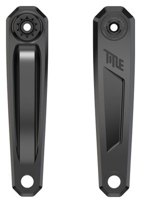 Title CR1-E Black Cranks (Without Chainring)