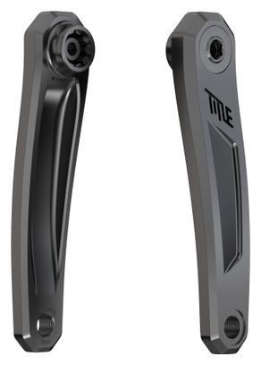 Title CR1-E Black Cranks (Without Chainring)
