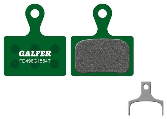 Galfer FD496 G1554T Pro Semi-Metallic Brake Pads for Shimano Tiagra / 105 / Ultegra / Dura-Ace / GRX / Metrea / XTR / RS305-405-505-805 Disc Brakes