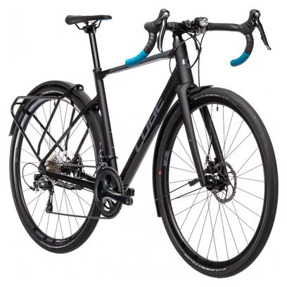 Cube Nuroad Pro FE Gravel Bike Shimano Tiagra 10S 700 mm Black 2021