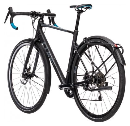 Bicicletta Gravel Cube Nuroad Pro FE Shimano Tiagra 10S 700 mm Nero 2021