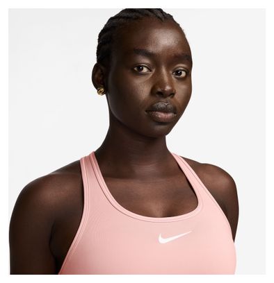 Sujetador Nike Swoosh Medium Support Rosa Mujer