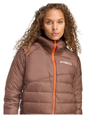 Donsjack adidas Terrex Xperior Climawarm+ Bruin voor dames