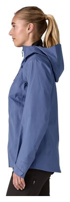 Giacca impermeabile Patagonia Triolet Donna Blu