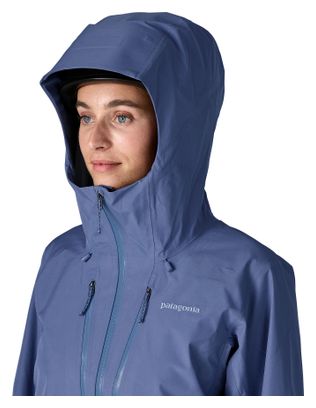Giacca impermeabile Patagonia Triolet Donna Blu