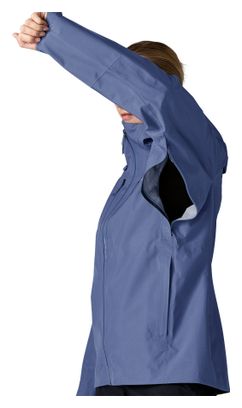 Giacca impermeabile Patagonia Triolet Donna Blu