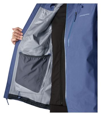Giacca impermeabile Patagonia Triolet Donna Blu