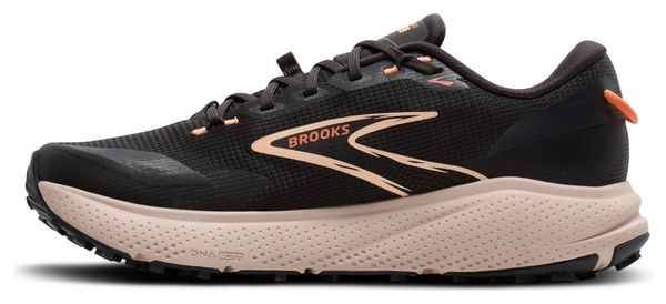 Zapatillas trail Brooks Divide 6 Negro/Rosa, Mujer