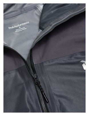 Giacca impermeabile Peak Performance Discover grigia da uomo