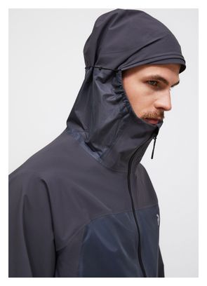 Giacca impermeabile Peak Performance Discover grigia da uomo