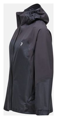 Giacca impermeabile Peak Performance Discover grigia da uomo