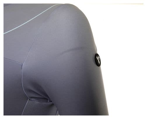 Women's Short Sleeve Jersey LeBram Testanier Grey Adjusted Fit