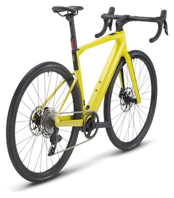 BMC Roadmachine 01 AMP X Two Electric Road Bike Sram Rival XPLR eTap AXS 12S 360 Wh 700 mm Lime Yellow 2023