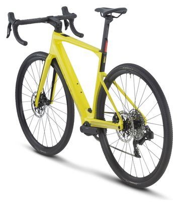 Vélo de Route Électrique BMC Roadmachine 01 AMP X Two Sram Rival XPLR eTap AXS 12V 360 Wh 700 mm Jaune Lime 2023