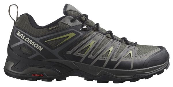 Salomon X Ultra Pioneer GTX Khaki Black Men's