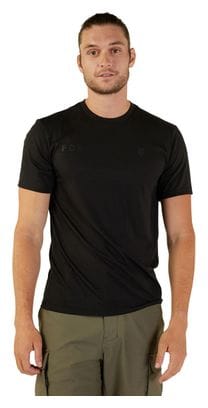 Fox Wordmark Tech T-Shirt Schwarz